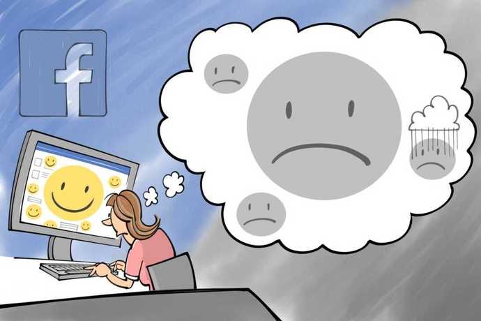 Facebook depression is a bitch