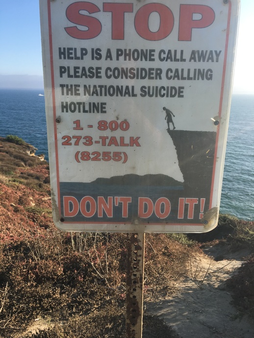 I saw this sign right here.