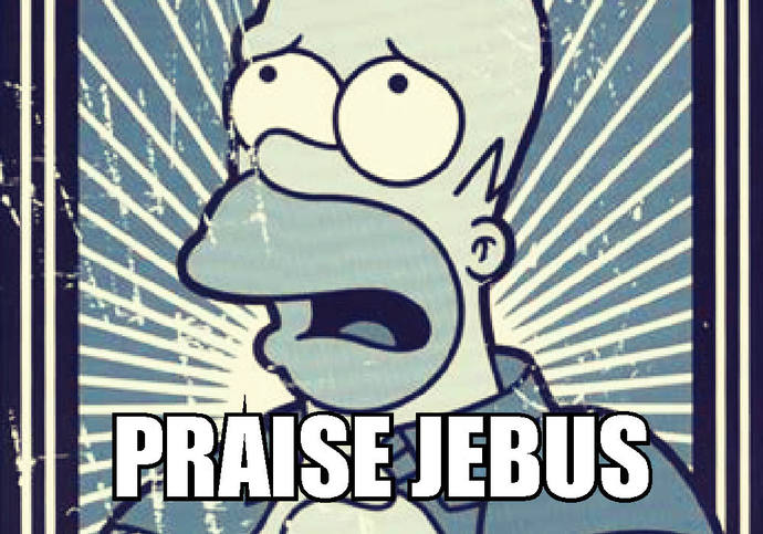 Praise Jebus for showing me the light!