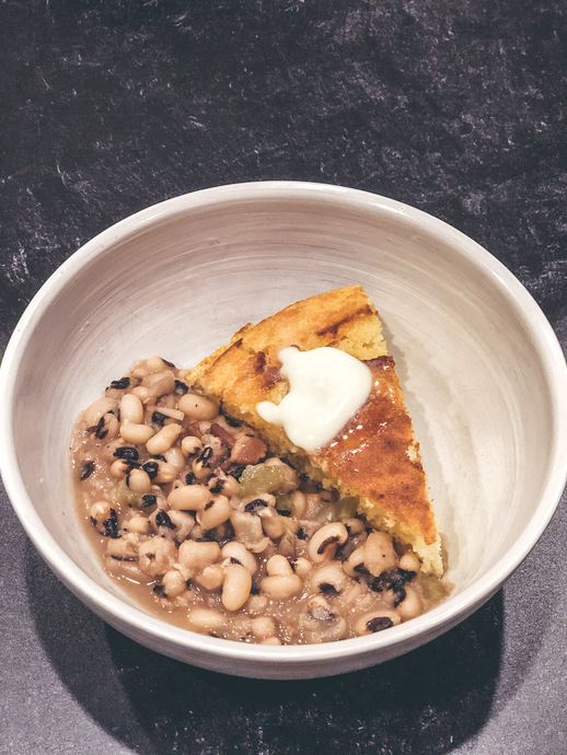 I personally preferred Anasazi beans over black eyed peas. We would often eat this on new years for good luck