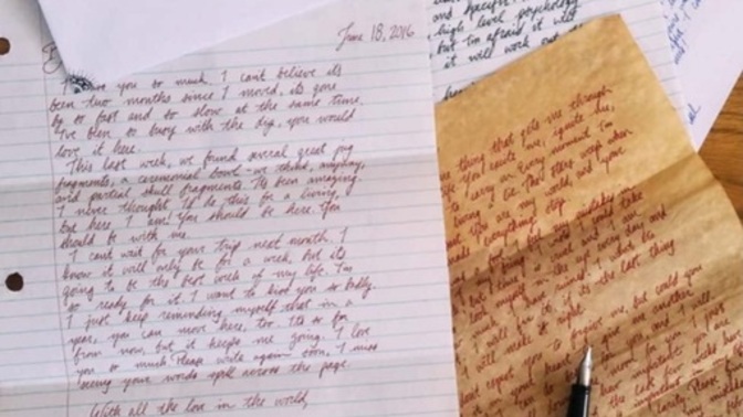 When was the last time you wrote and received a letter?