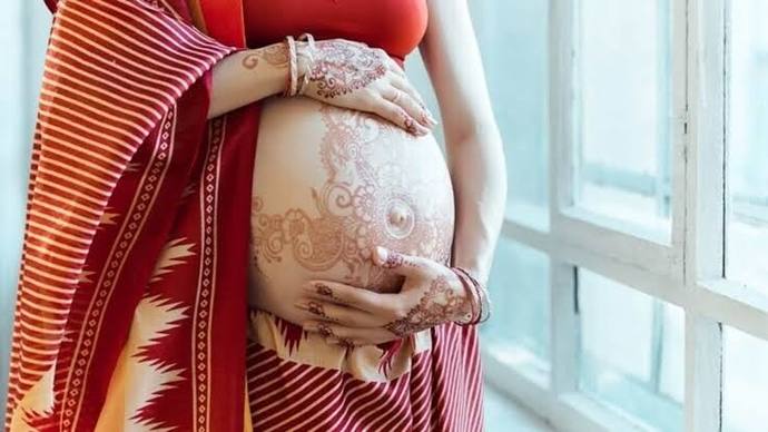 Pregnancy, baby and the nature