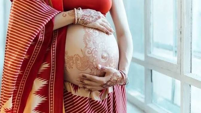 Pregnancy, baby and the nature