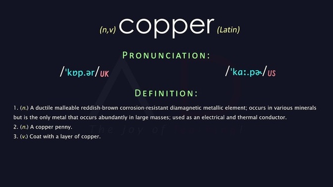 What I've learned about copper and disease