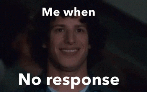 Awkward silence