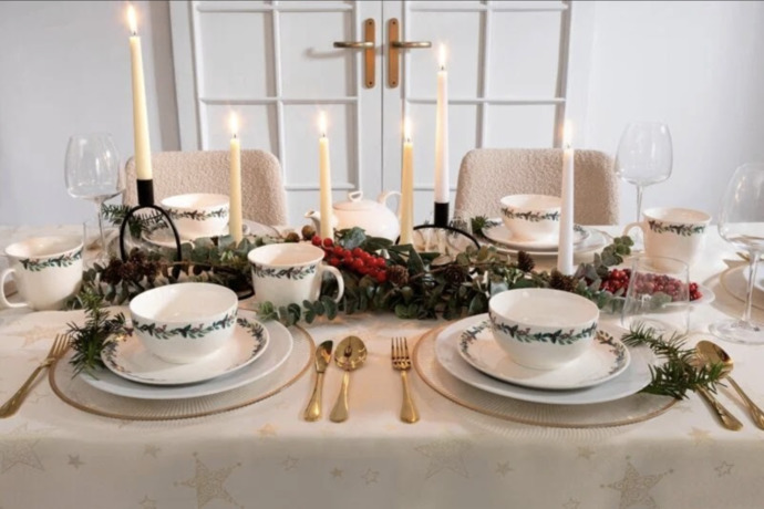 Christmas table