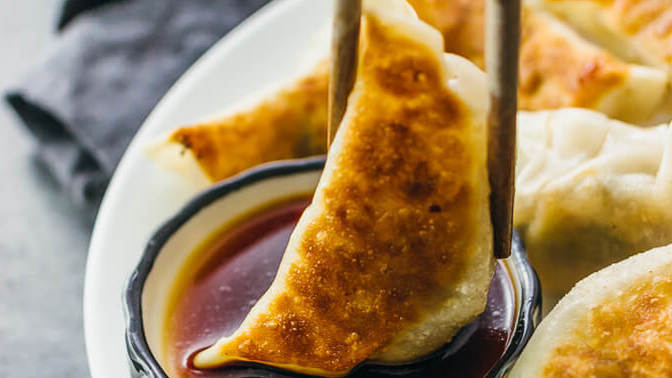 Rachel’s Pan-Fried Dumplings for Year of the Dragon 🥟 (or the Super Bowl)