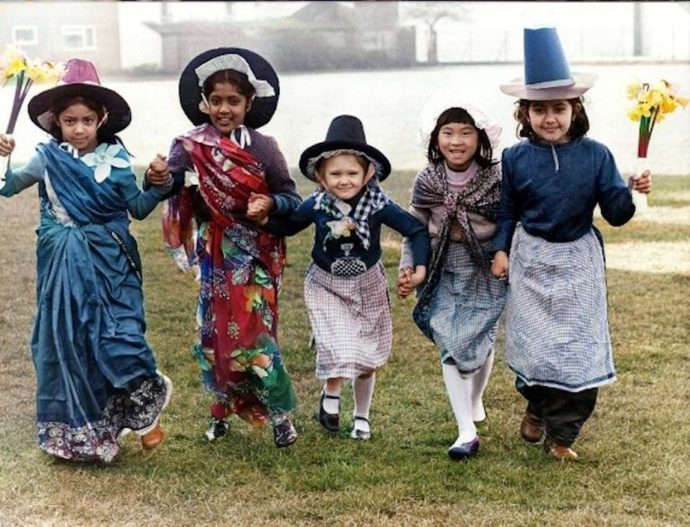 Even the immigrants are forced into it.  You will be assimilated.