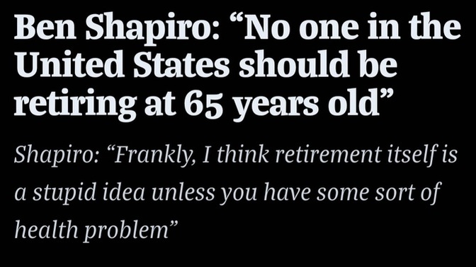 Raising retirement age