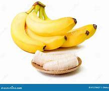 Banana slices on a dish