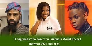 Have yall noticed that recently Africans have been winning the Guiness World Records
