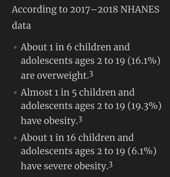 Obesity in the west