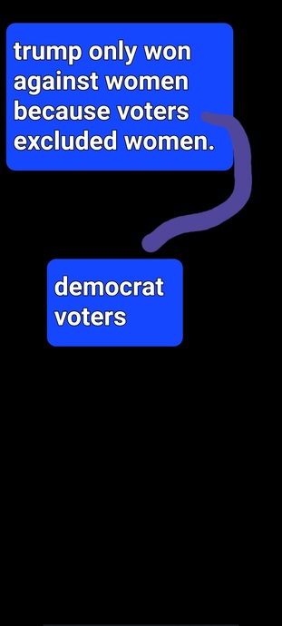 11 million democrat votes who you believe voted biden but not lady