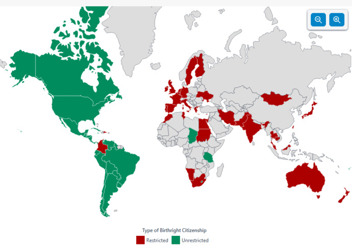 US Birthright Citizenship - Time for a Change?