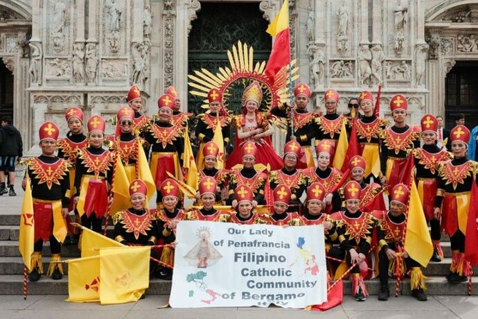 Look at them wearing pope style hats casually.