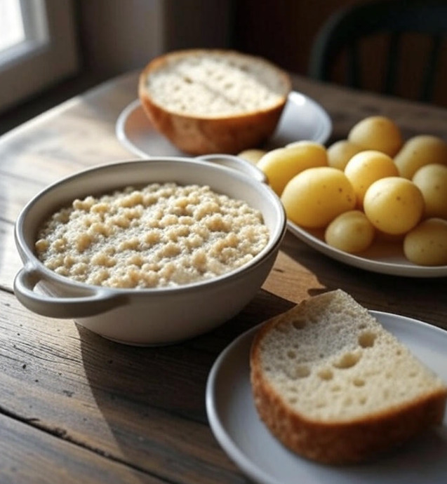 You cannot overeat on foods that taste like how much they cost...50 cents a meal