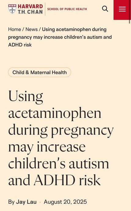 The press is mocking RFK Jr. and President Trump for linking Tylenol to autism but...