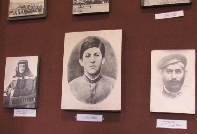 Young Stalin and his parents