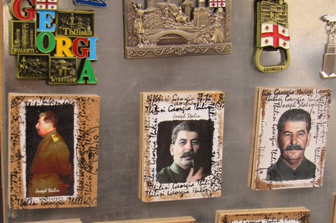 In Georgia you can buy Stalin refrigerator magnets