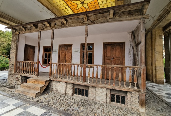 Stalins childhood home in Gori, Georgia