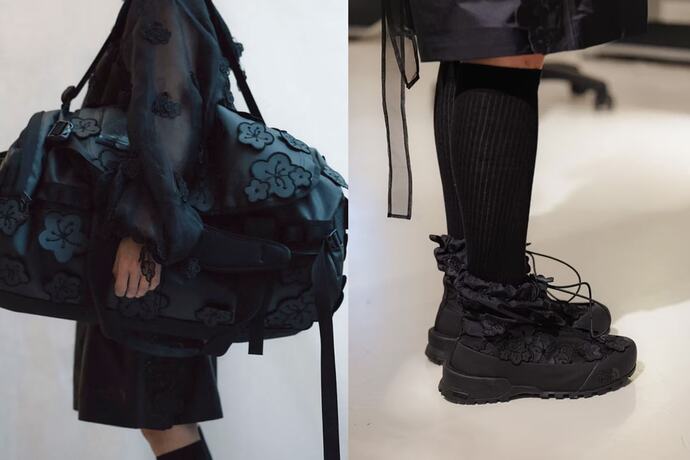 Paris Fashion Week SS 2025 Cecilie Banhsen X The North Face