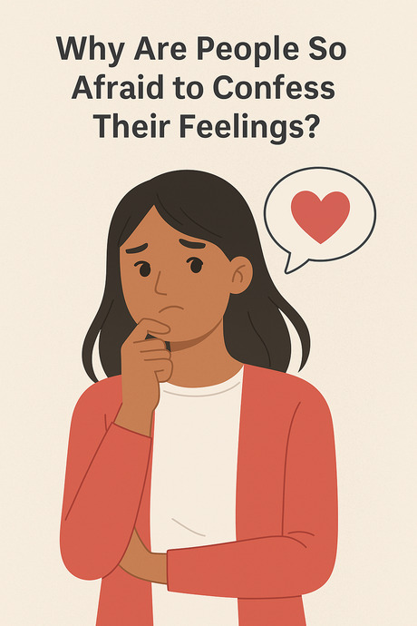 Why Are People So Afraid to Confess Their Feelings?