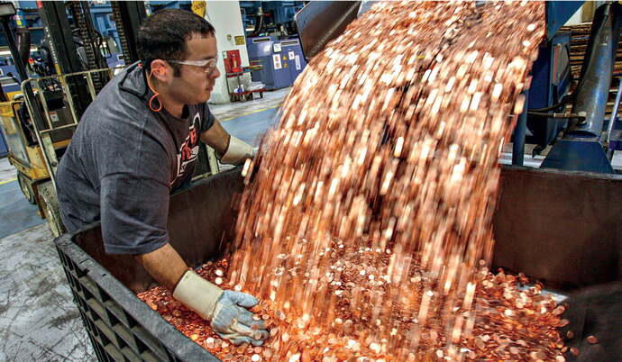 The US Mint no longer makes cents for us!