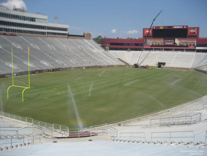 Goal posts at Doak Campbell Stadium in Tallahassee