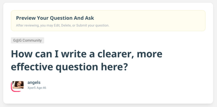 Clearer Questions, Better Discussions: Introducing Title Assist on GAG ✨