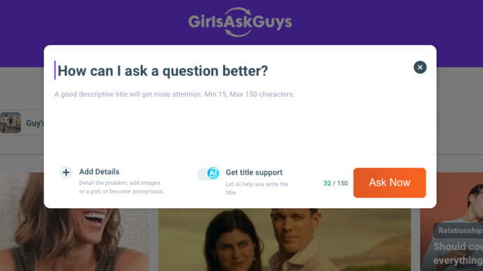 Clearer Questions, Better Discussions: Introducing Title Assist on GAG ✨