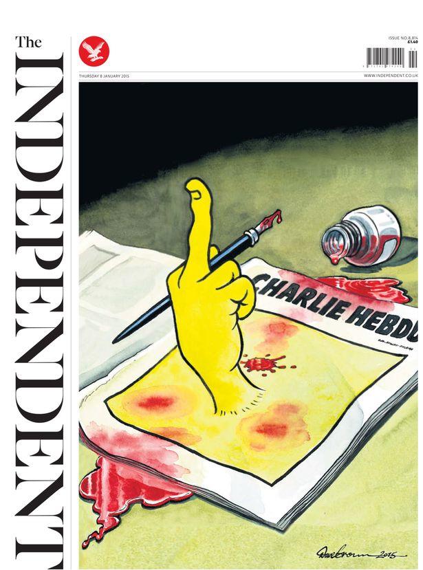 Powerful Cartoons and Pictures Following The Attack on Charlie Hebdo