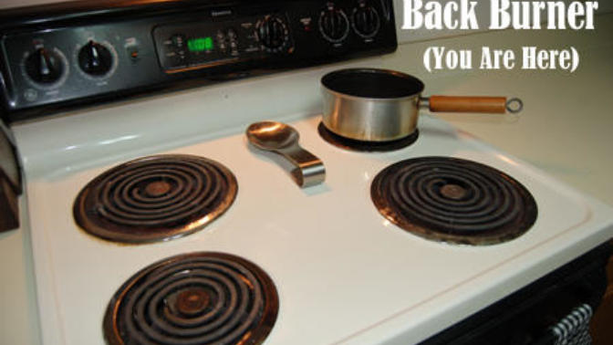 How to deal with being the back burner guy