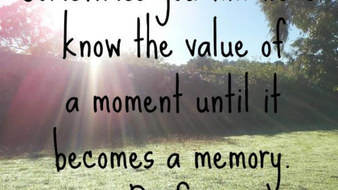 A Message To My Friend, Gone But Not Forgotten