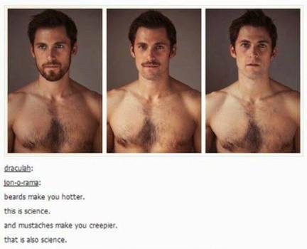 When you have a beard , people just take you more serious .