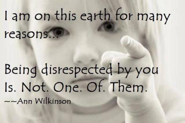 If friends don't respect you, it is time to move on.