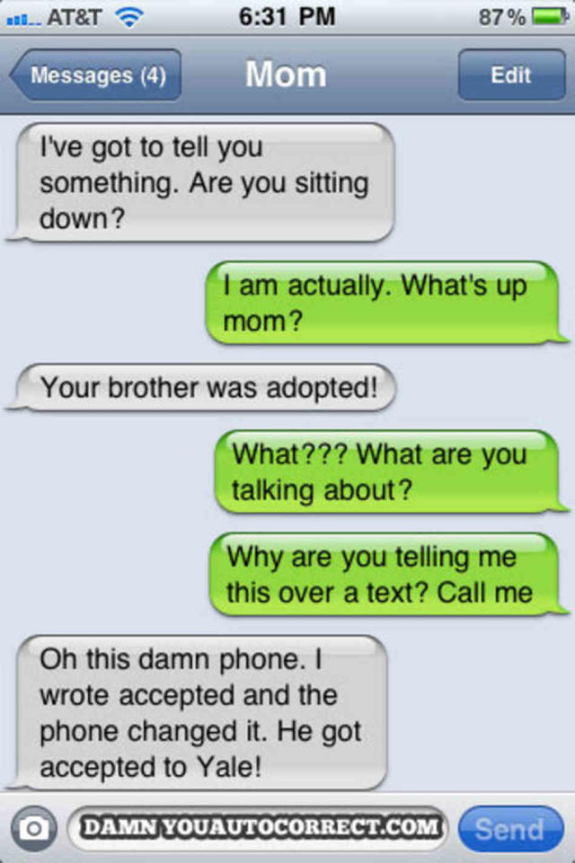 The funny, crazy and wacky world of texting: Accidental confessions, misunderstandings and awkward moments - Part 2