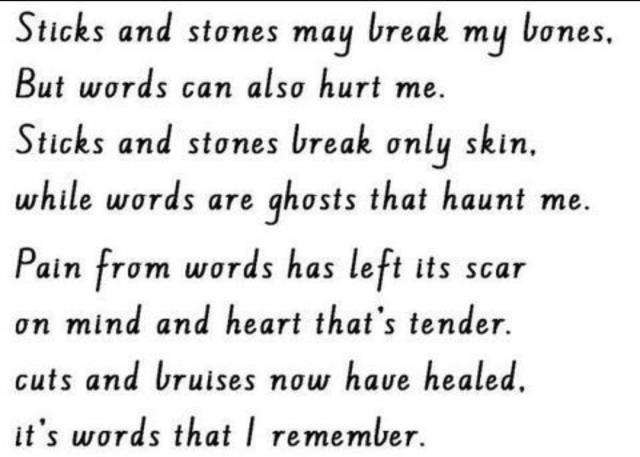Verbal Abuse: It Does Matter