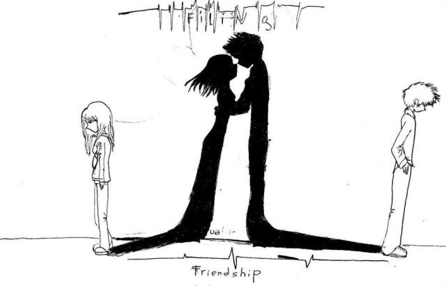 Friend-zoning each other?