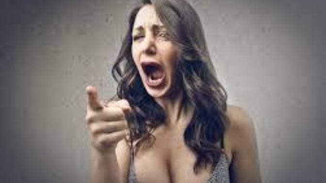 Why is she acting crazy and what to do?