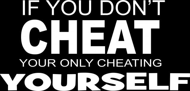Why cheating is OK