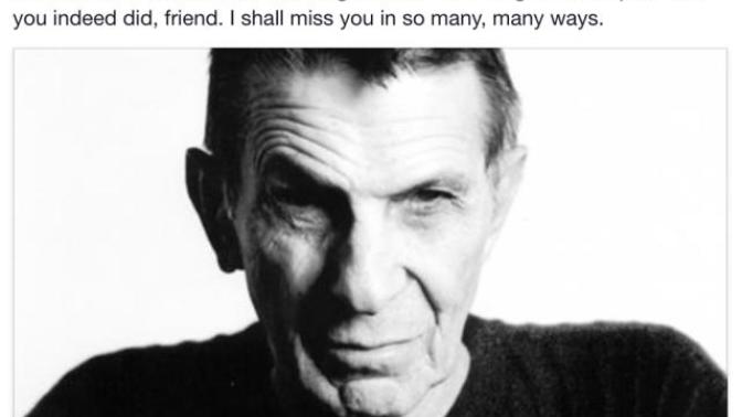 Remembering The Legend — Leonard Nimoy