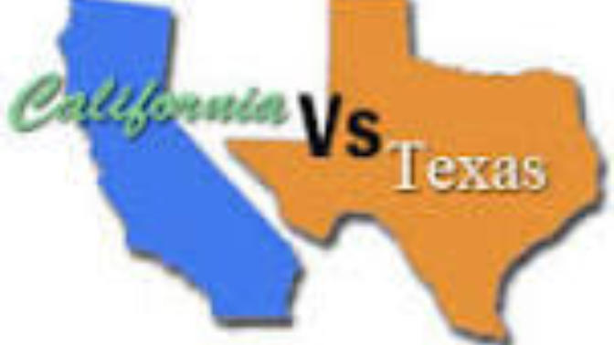 Texas vs California