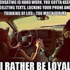 Cheating Is Not A Mistake