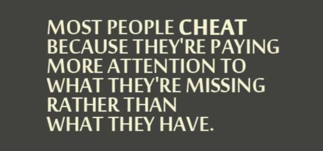 10 Reasons Men Cheat