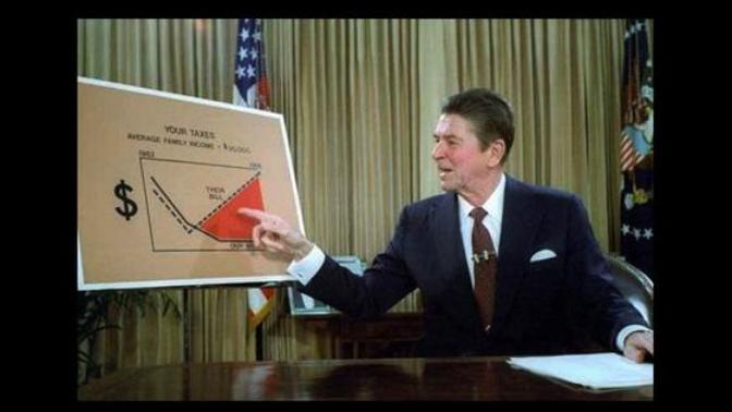 Trickle down economics... It's not a real thing