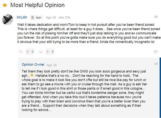 Top Questions on 'Friendzone' and 'Friend-zoning'