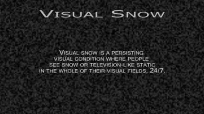 Visual Snow: Statics in My Vision 24/7