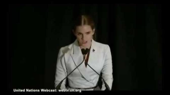 Did you guys know Emma Watson was a feminist? Did you see her speech?