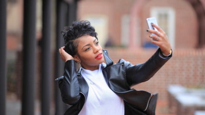 What does it mean if a girl sends you a selfie picture of herself?