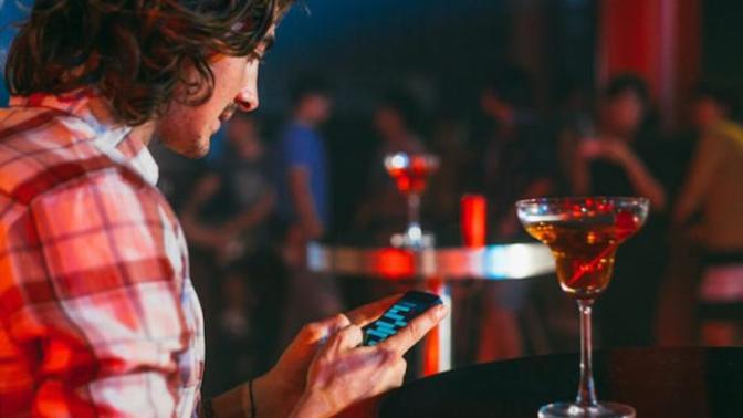 What does it mean when he texts me drunk?